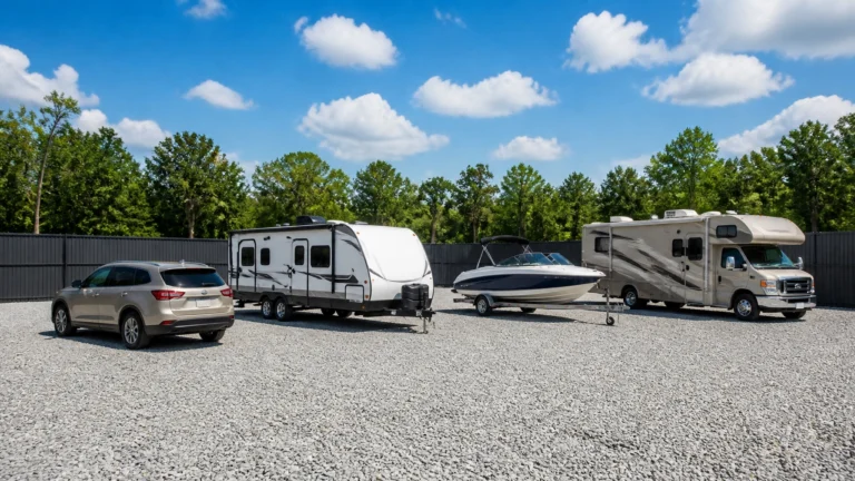 Vehicle Storage Options: Cars, Trailers, and Open-Air Lots Explained